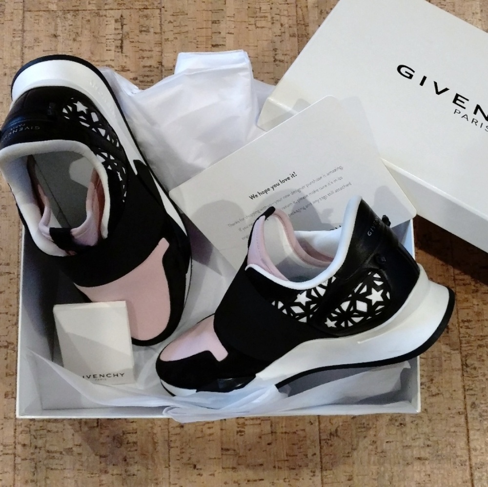 SOLD!  Givenchy Leather Runner Active Sneakers - Picture 8 of 8